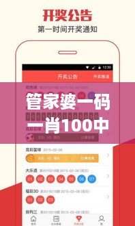 管家婆一码一肖100中奖青岛,诠释说明解析_HDR版1.941