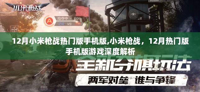 小米枪战，深度解析12月热门版手机版游戏攻略