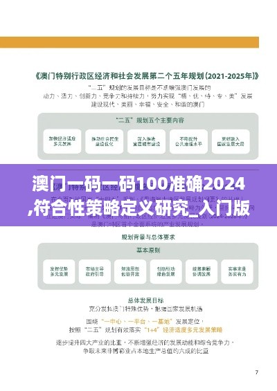 澳门一码一码100准确2024,符合性策略定义研究_入门版5.764