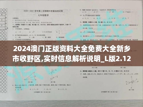 2024澳门正版资料大全免费大全新乡市收野区,实时信息解析说明_L版2.129