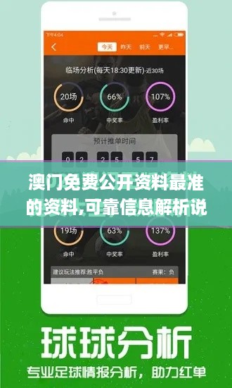 澳门免费公开资料最准的资料,可靠信息解析说明_户外版4.108