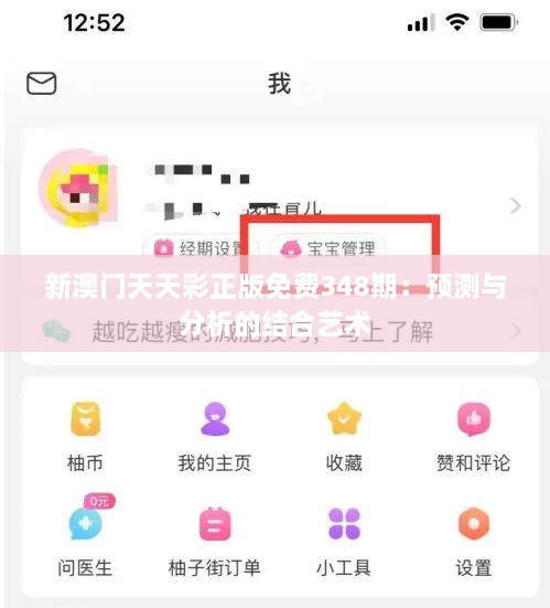 新澳门天天彩正版免费348期：预测与分析的结合艺术