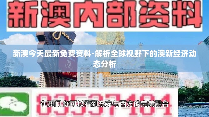 新澳今天最新免费资料-解析全球视野下的澳新经济动态分析