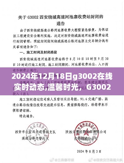 G3002上的友情小记，温馨时光在线日常，2024年12月18日实时动态分享