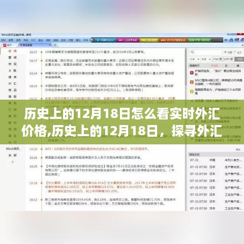历史上的12月18日，探寻外汇价格与背后自然美景的交融之旅