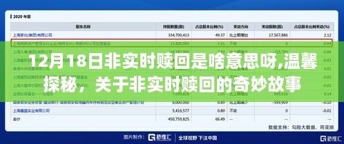 非实时赎回探秘，12月18日的资金释放奇妙故事