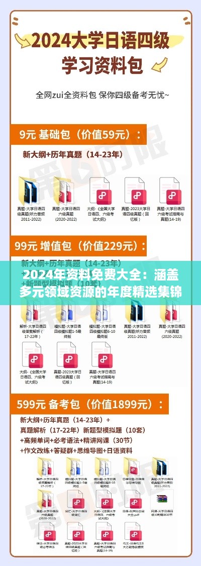 2024年资料免费大全：涵盖多元领域资源的年度精选集锦