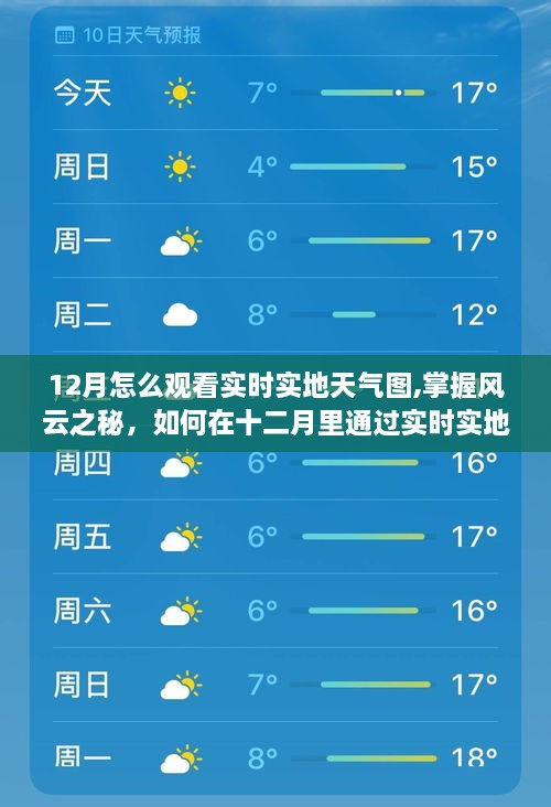 十二月实时实地天气图解析，掌握风云变幻，开启学习与生活的无限可能