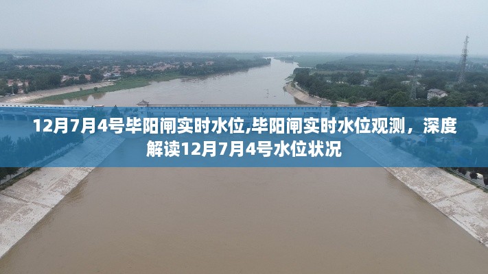 毕阳闸实时水位解析，深度解读12月7月4号水位状况