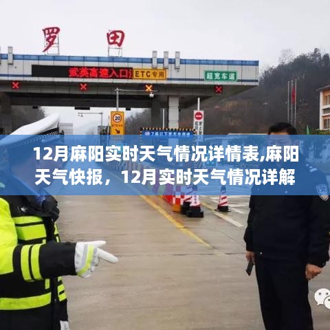 麻阳12月实时天气详解，天气情况快报与详情表