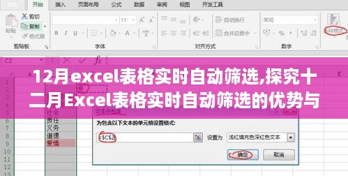探究十二月Excel表格实时自动筛选的优势、挑战及方法