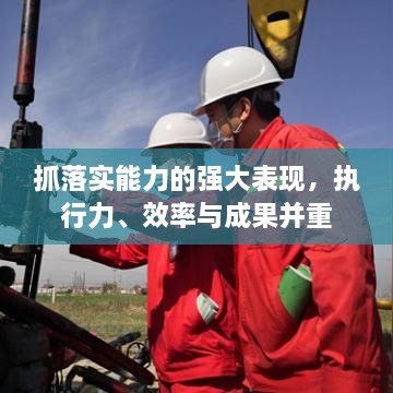 抓落实能力的强大表现，执行力、效率与成果并重