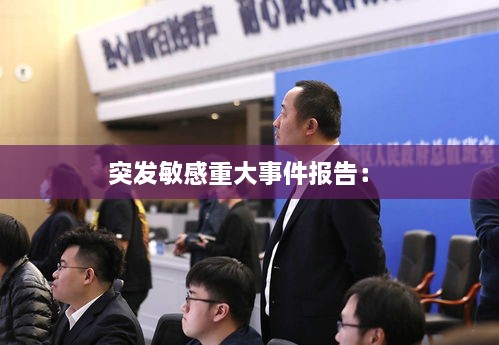 突发敏感重大事件报告： 