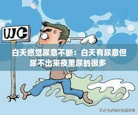 白天感觉尿意不断：白天有尿意但尿不出来夜里尿的很多 