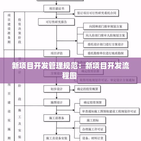 新项目开发管理规范：新项目开发流程图 