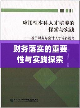 财务落实的重要性与实践探索