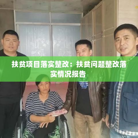 扶贫项目落实整改：扶贫问题整改落实情况报告 