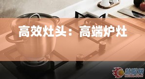 高效灶头：高端炉灶 