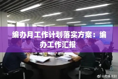 编办月工作计划落实方案：编办工作汇报 