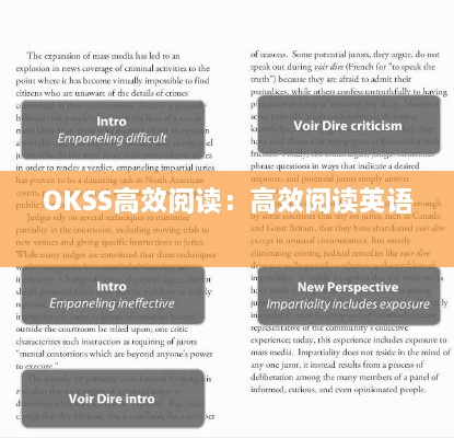 OKSS高效阅读：高效阅读英语 