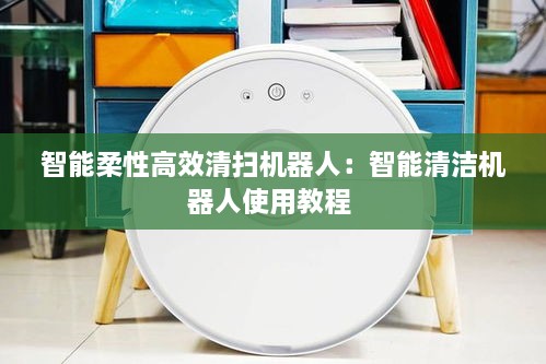 智能柔性高效清扫机器人：智能清洁机器人使用教程 