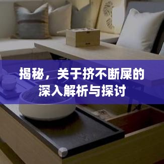 揭秘，关于挤不断屎的深入解析与探讨