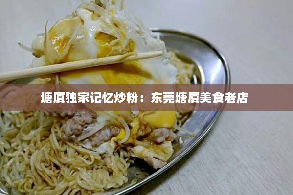 塘厦独家记忆炒粉：东莞塘厦美食老店 