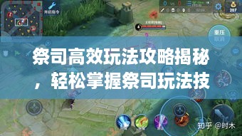 祭司高效玩法攻略揭秘，轻松掌握祭司玩法技巧！