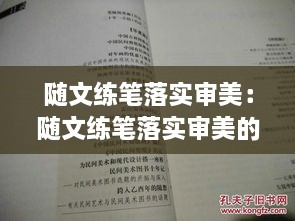 随文练笔落实审美：随文练笔落实审美的例子 