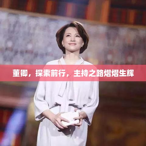 董卿，探索前行，主持之路熠熠生辉