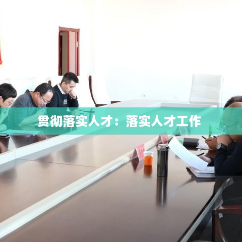 贯彻落实人才：落实人才工作 