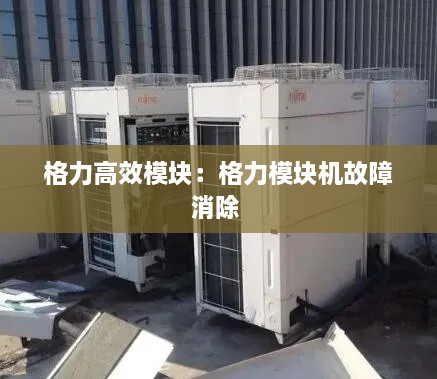格力高效模块：格力模块机故障消除 