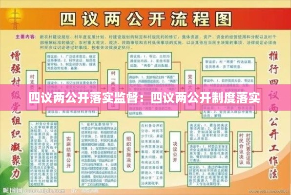 四议两公开落实监督：四议两公开制度落实 