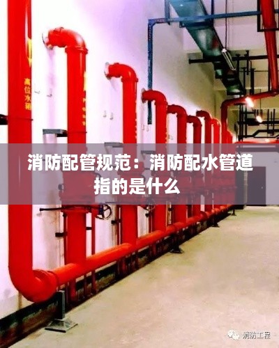 消防配管规范：消防配水管道指的是什么 