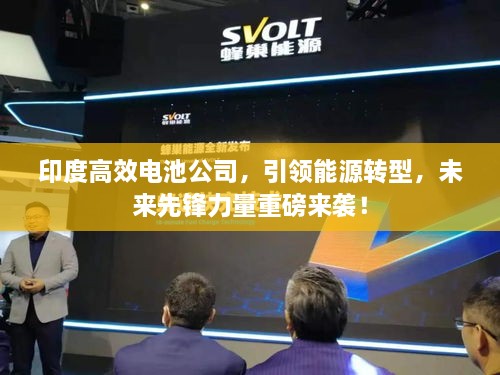 印度高效电池公司，引领能源转型，未来先锋力量重磅来袭！