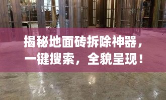 揭秘地面砖拆除神器，一键搜索，全貌呈现！