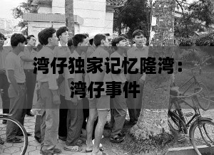 湾仔独家记忆隆湾：湾仔事件 