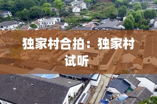 独家村合拍：独家村试听 