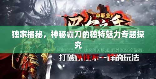 独家揭秘，神秘霸刀的独特魅力专题探究