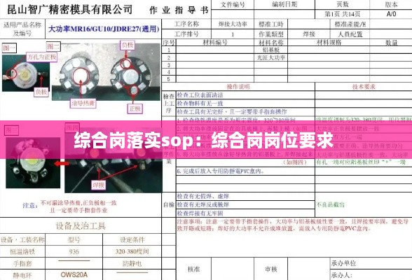 综合岗落实sop：综合岗岗位要求 