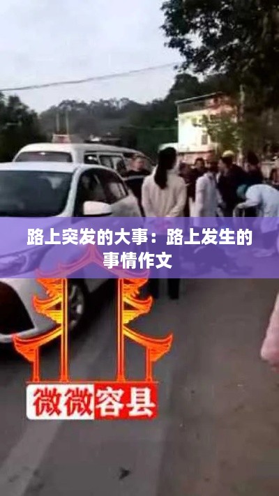 路上突发的大事：路上发生的事情作文 