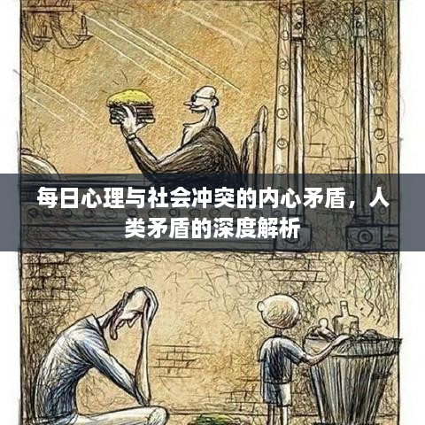 每日心理与社会冲突的内心矛盾，人类矛盾的深度解析
