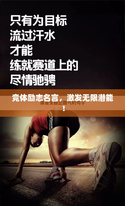 竞体励志名言，激发无限潜能！