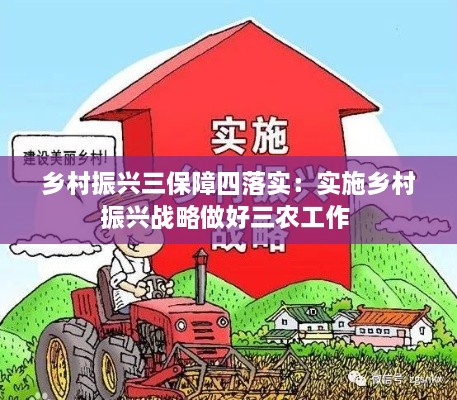 乡村振兴三保障四落实：实施乡村振兴战略做好三农工作 