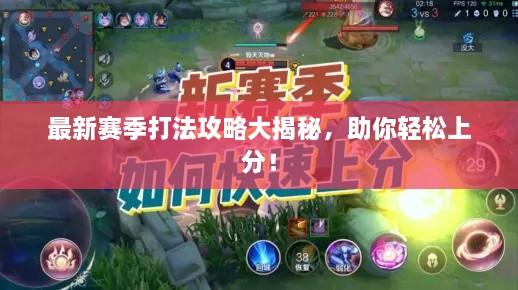 最新赛季打法攻略大揭秘，助你轻松上分！