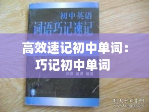 高效速记初中单词：巧记初中单词 