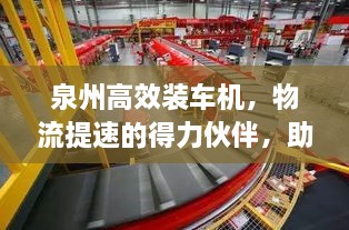 泉州高效装车机，物流提速的得力伙伴，助力企业飞速运转！