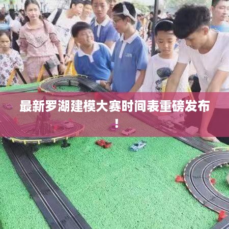 最新罗湖建模大赛时间表重磅发布！