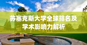 苏塞克斯大学全球排名及学术影响力解析