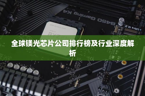 全球镁光芯片公司排行榜及行业深度解析